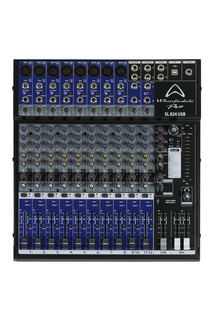 Mixer Wharfedale SL 824USB-0