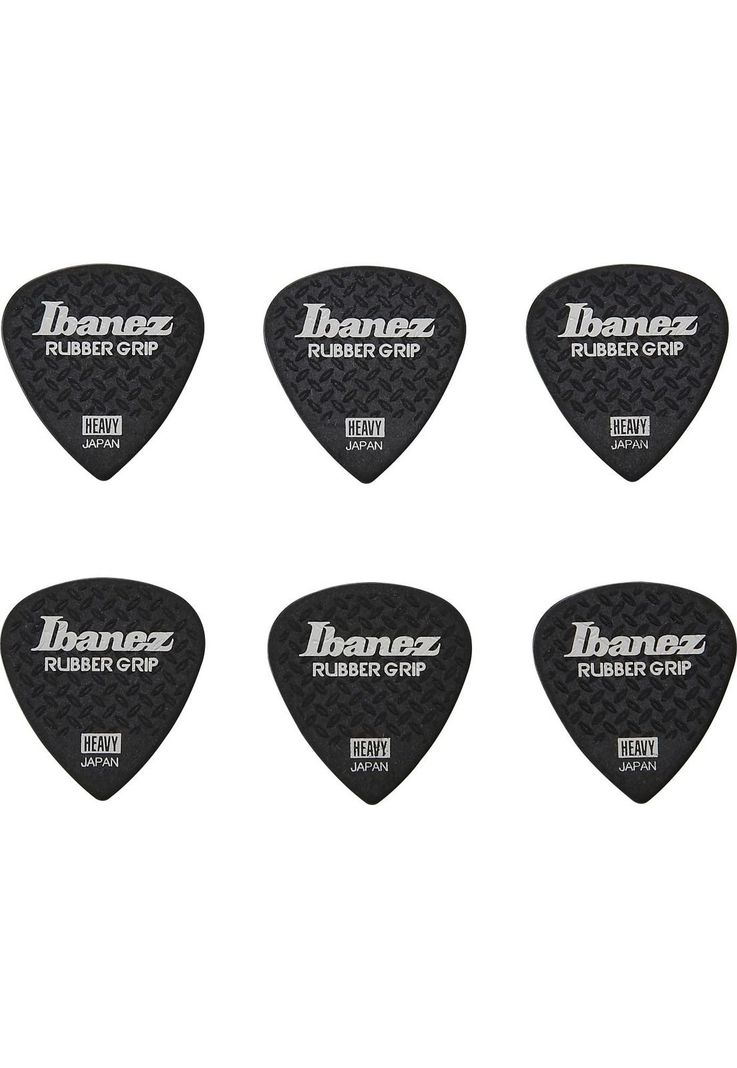 Pack de 6 uñetas Ibanez PPA16HRG BK-0