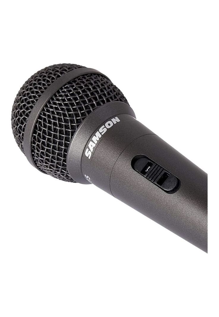 Micrófono dinámico Samson R31S con switch cable y pinza-3