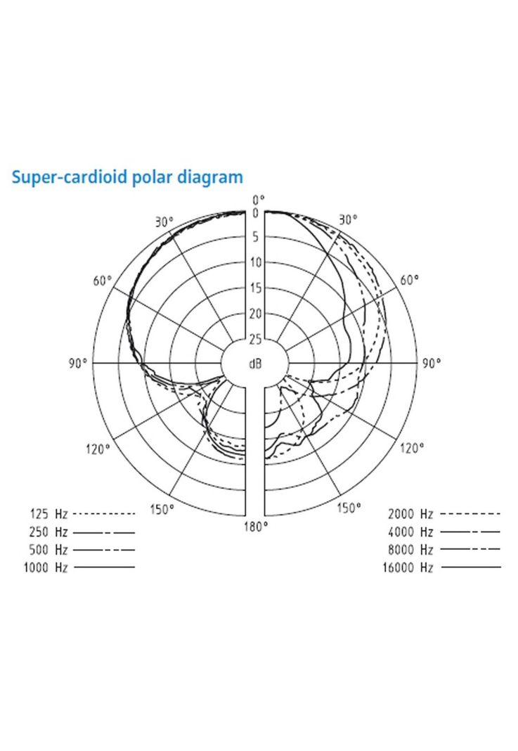 Micrófono Sennheiser dinámico supercardioide E845-5