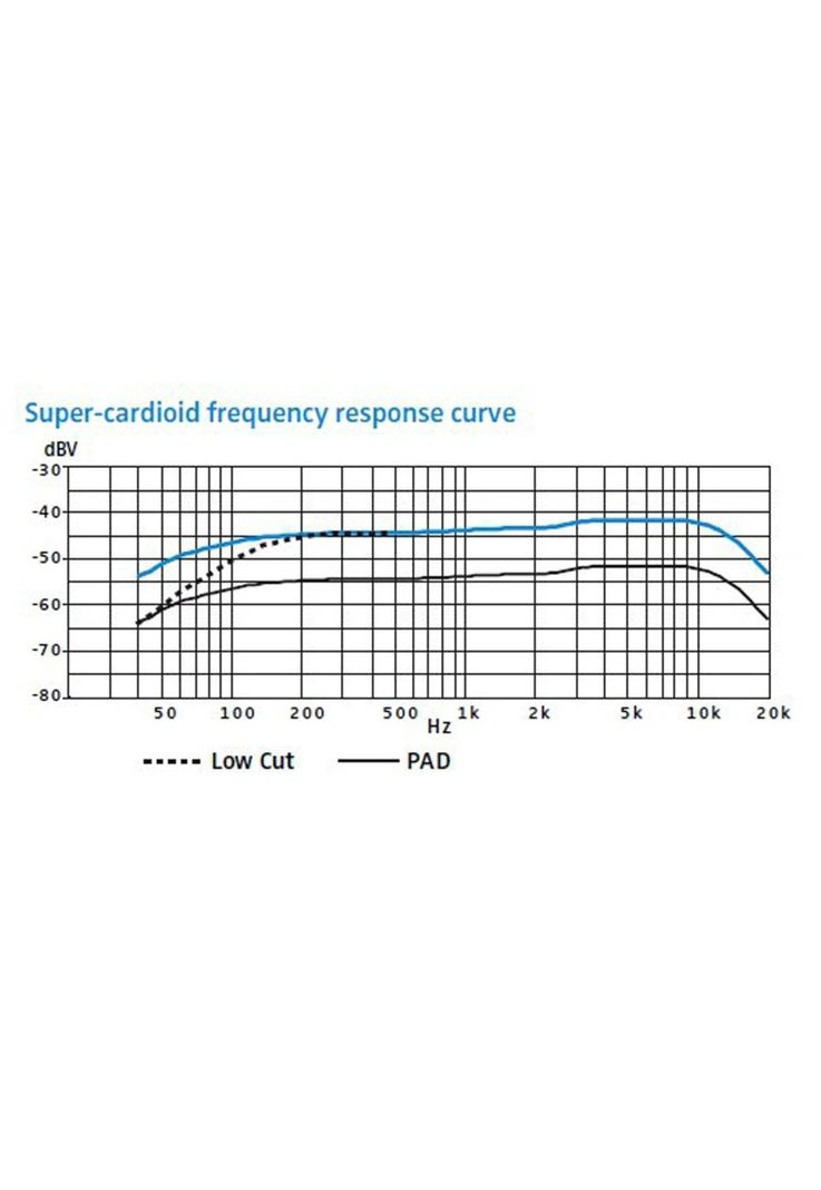 Micrófono Sennheiser dinámico supercardioide E845-6