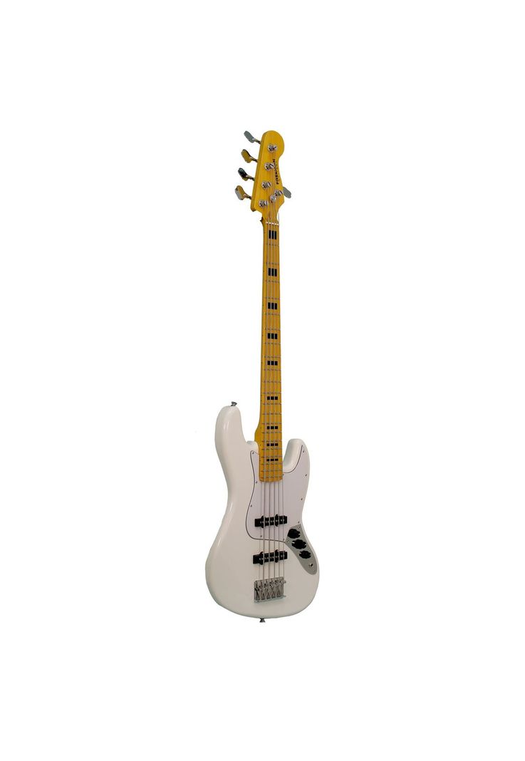 Bajo eléctrico Freeman JB5MP 5 cuerdas - White-1