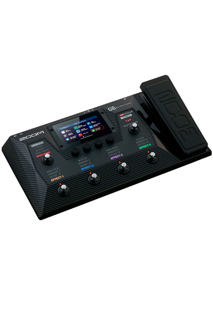 Pedalera Multiefecto de Guitarra Eléctrica Zoom G6-2
