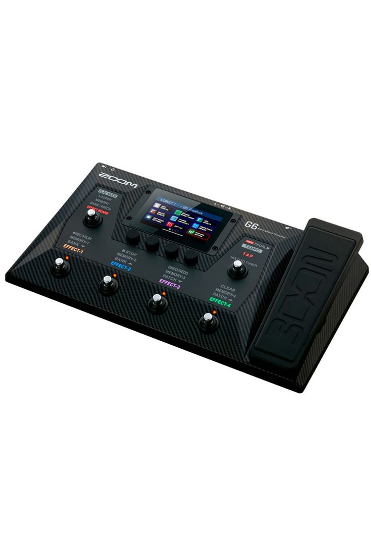 Pedalera Multiefecto de Guitarra Eléctrica Zoom G6-3