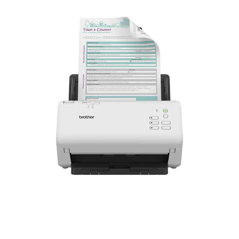 Escaner de Escritorio Profesional ADS-4300N ADF Blanco