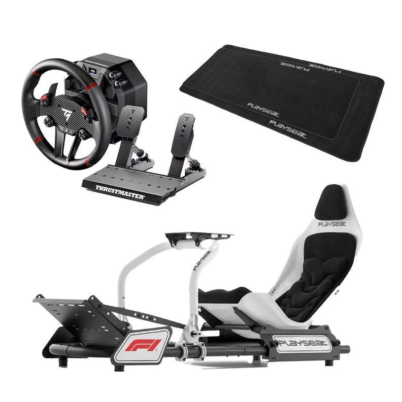 Bundle Thrustmaster T598P Formula F1 + Base Floor Playseat Negro