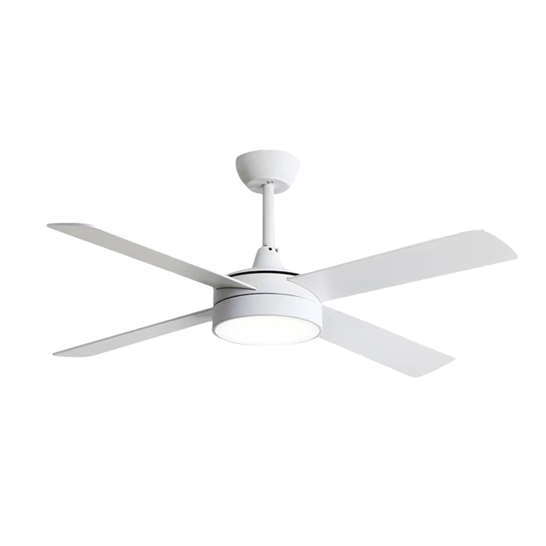  Ventilador de Techo 4 Aspas Blanco Con Luz-0