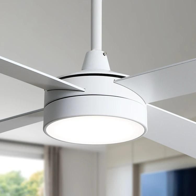  Ventilador de Techo 4 Aspas Blanco Con Luz-3