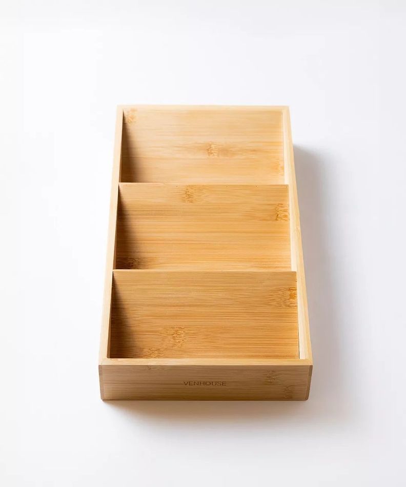 Set 6 Especieros Condimenteros Rack De Bambú Cocina Etiqueta Marron-2