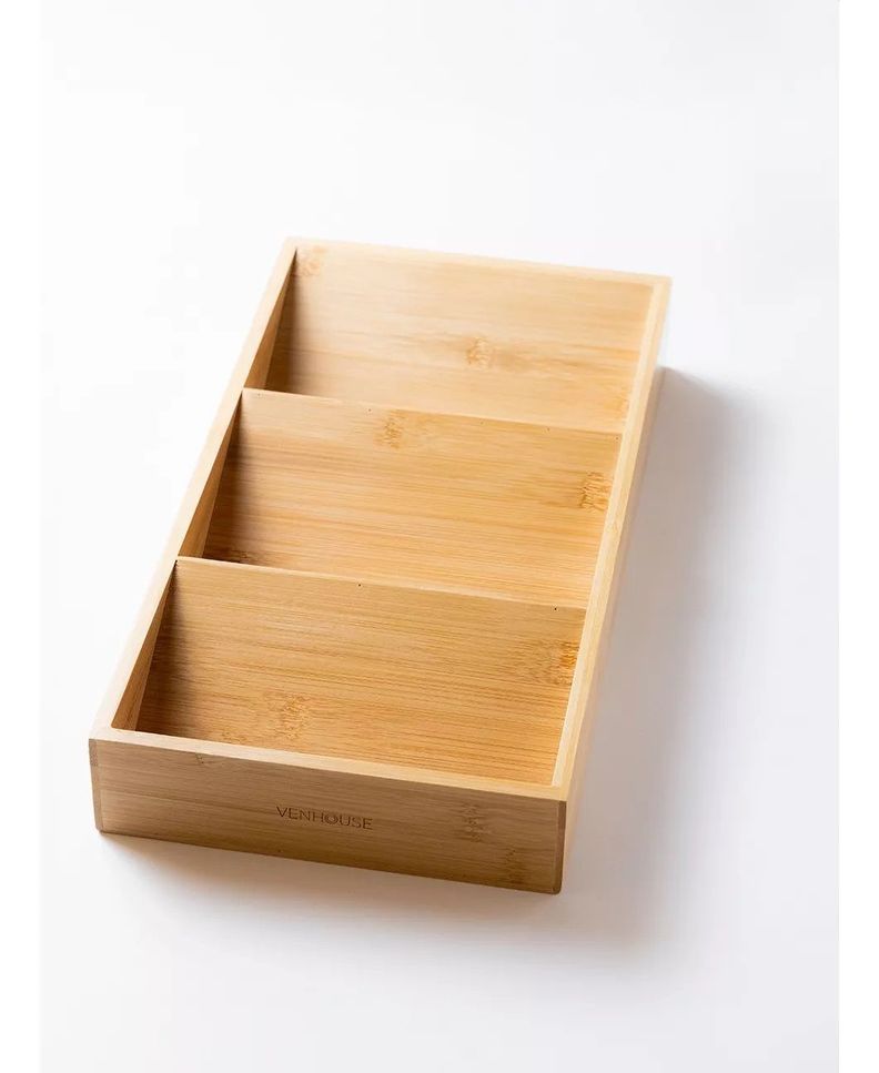 Set 6 Especieros Condimenteros Rack De Bambú Cocina Etiqueta Marron-3