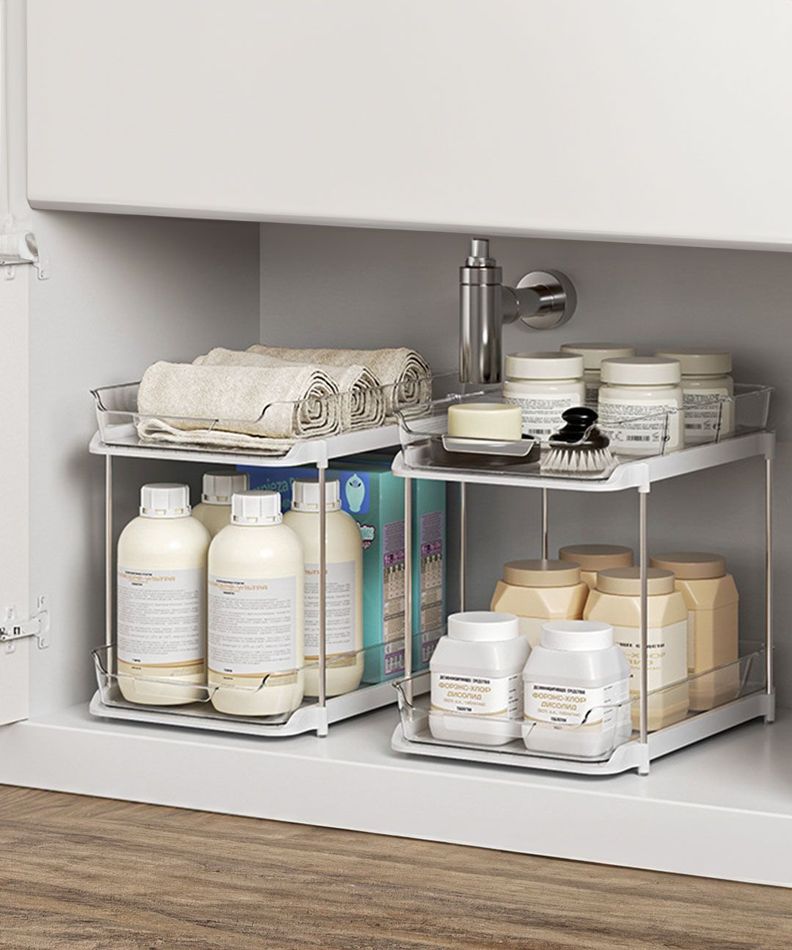 Venhoouse Organizador De Baño Cocina Fregadero De 2 Niveles-2