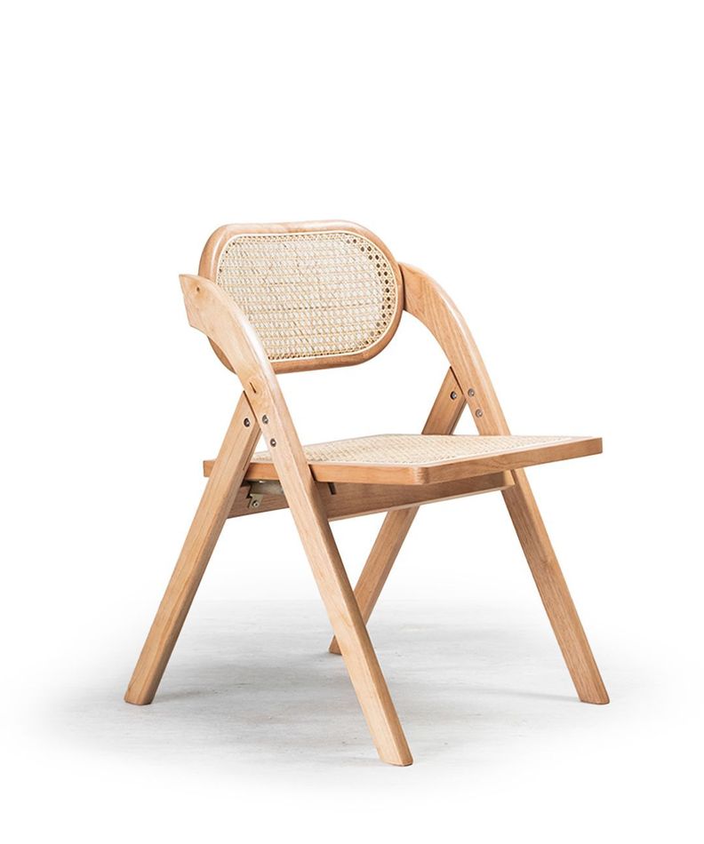 Pack 2 Sillas Sia Plegable De Madera Para Comedor -0
