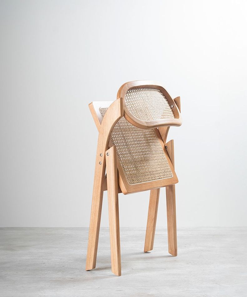 Pack 2 Sillas Sia Plegable De Madera Para Comedor -2