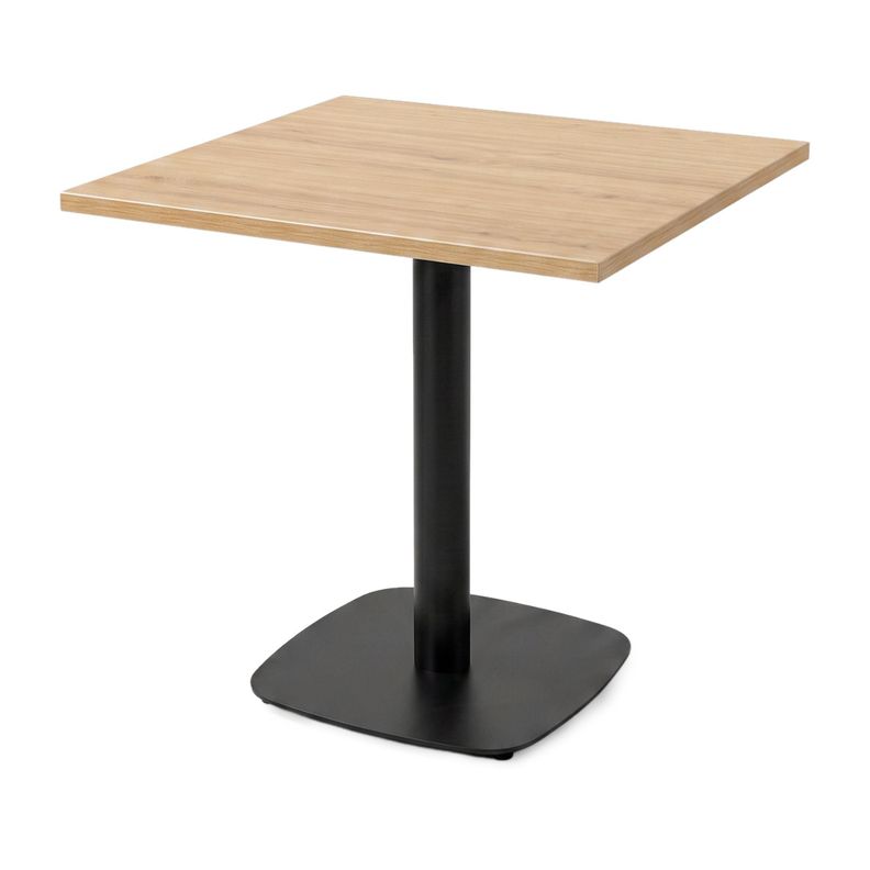 Mesa Comedor Cuadrada 70x70 Madera Bistró Bulevar Natural