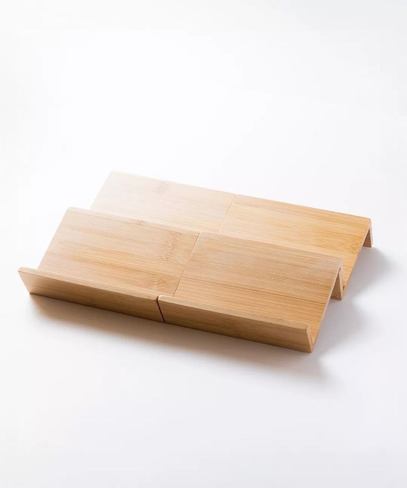 12 Especieros Condimenteros Con Rack Cajón Bambú Cocina Etiqueta Beige-4