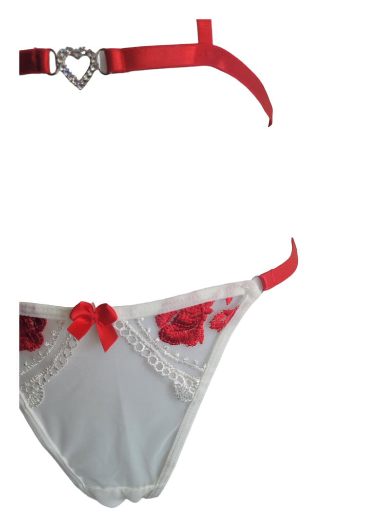 Set de Lencería con Bordados LOVE-4