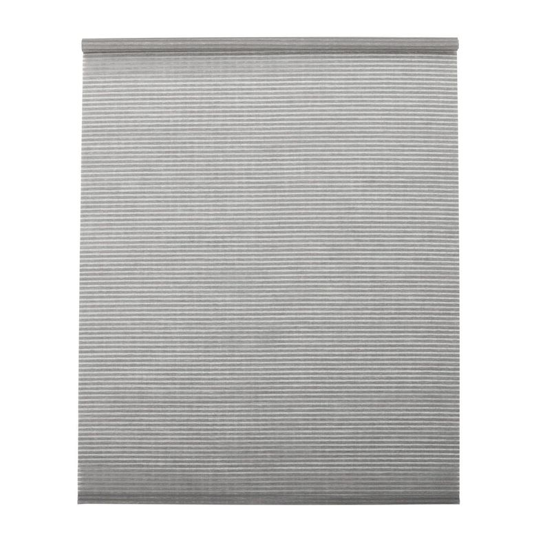 Cortina Roller Natural Fiber Wave 120X170 Gris-0