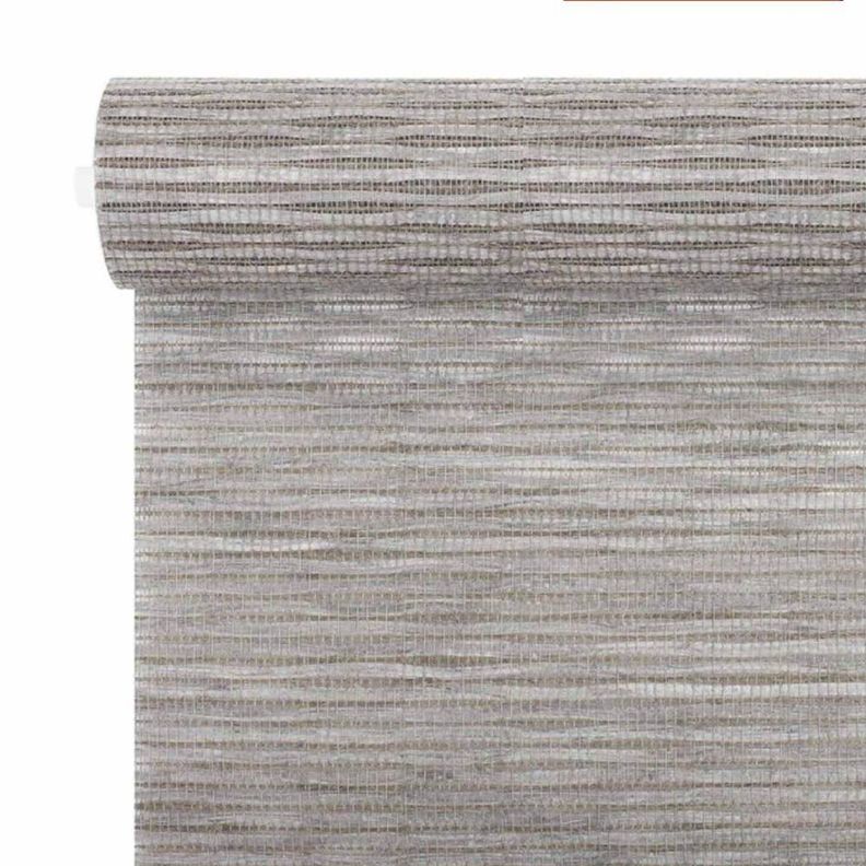 Cortina Roller Natural Fiber Wave 120X170 Gris-4