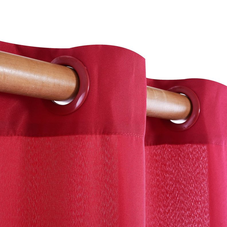 Cortina Estonia 140X230 Rojo            -2
