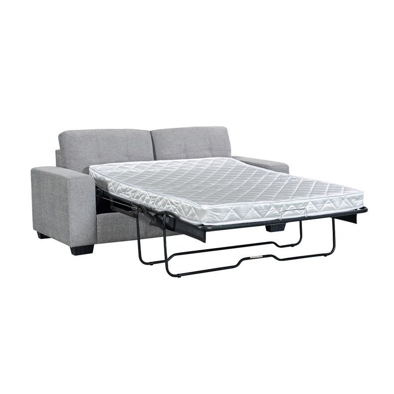 Sofa Cama Boal 3 Cuerpos Gris Claro