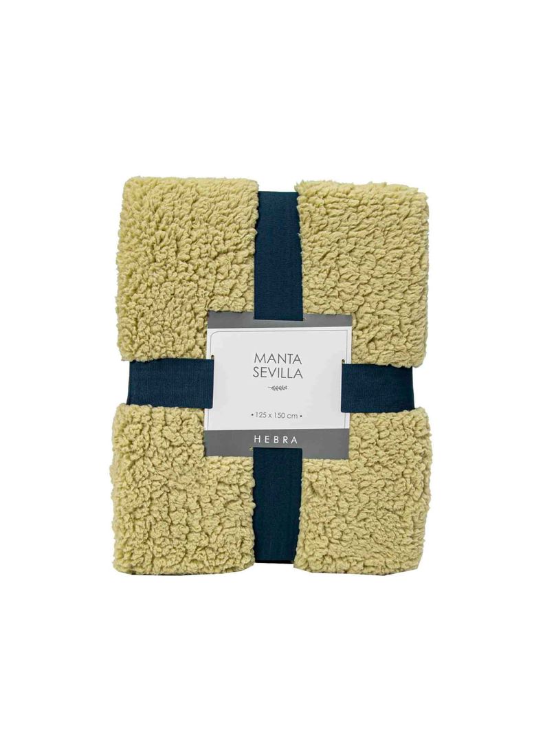 Manta Sherpa 125X150 Sevilla Verde-0