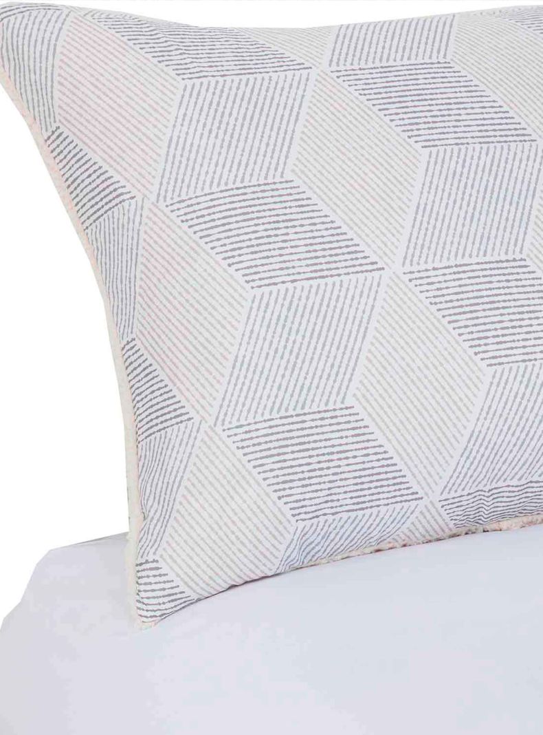 Plumon  Reversible Sherpa 1.5 Plaza Block. Gris-3
