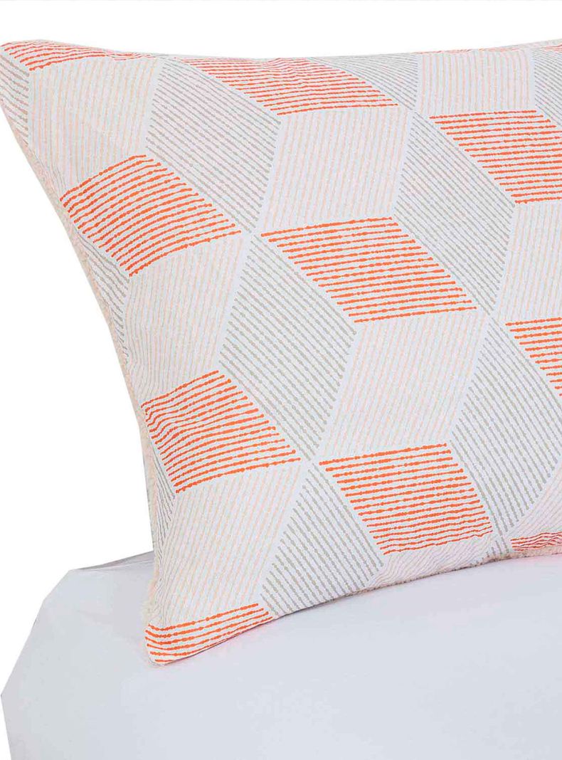 Plumon Reversible Sherpa 2 Plazas Block. Terracota-3