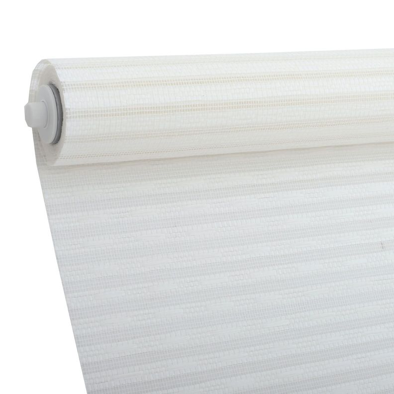 Cortina Roller Natural Fiber Line 150X170 Blanco-3