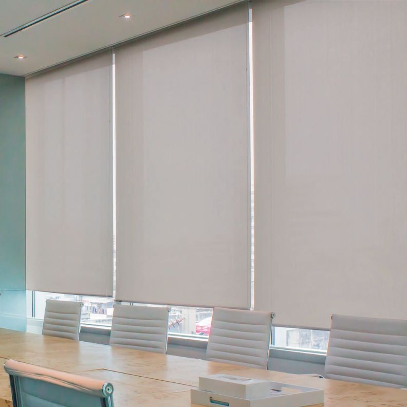 Cortina Roller Sunscreen Classic 120X230 Gris-1
