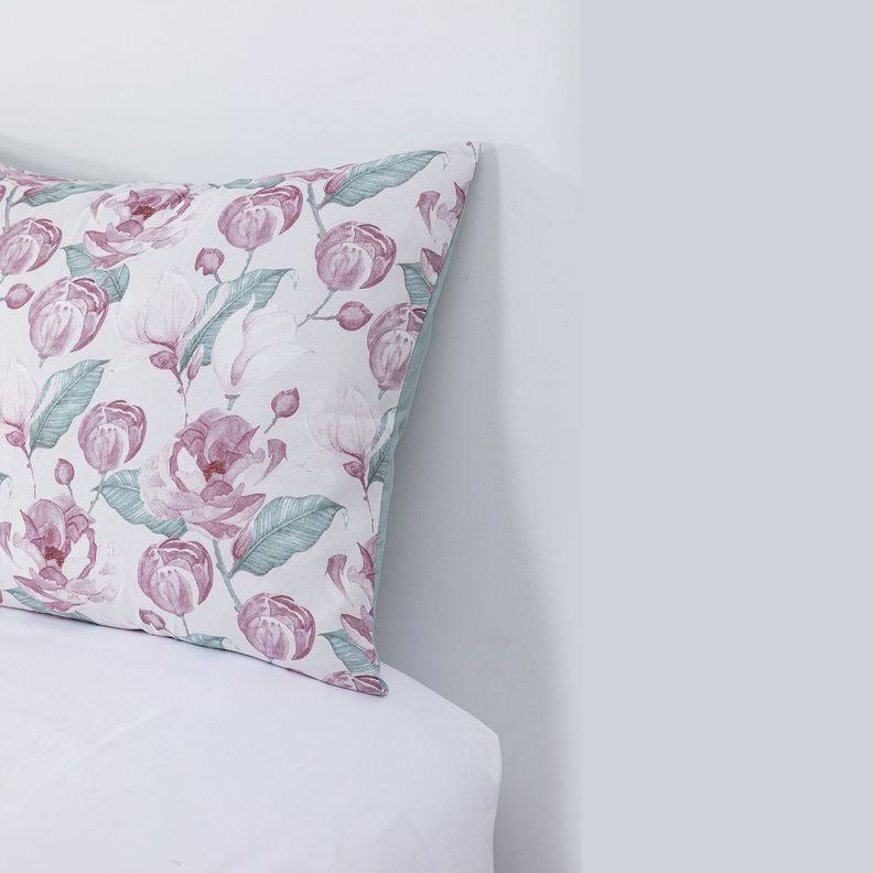 Plumon Rev Estam 2P Flores Rosa-Beige-3