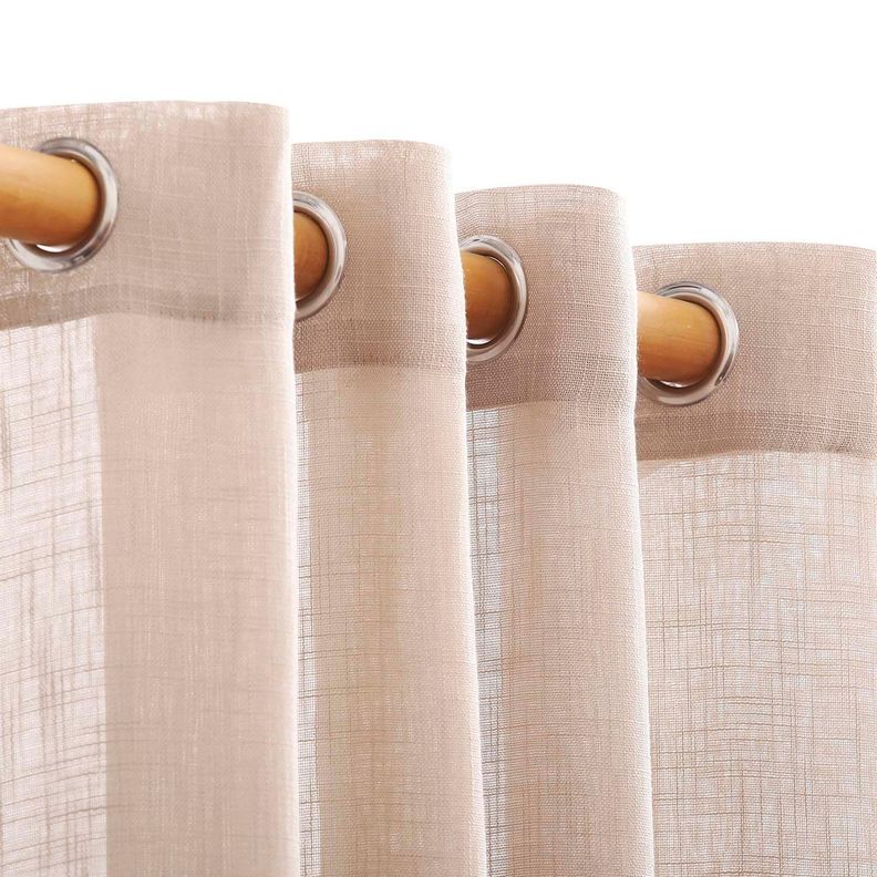 Cortina Velo Glasgow 140X230 Beige-2