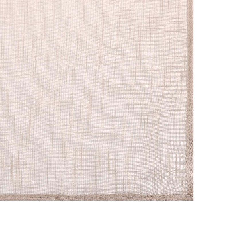 Cortina Velo Glasgow 140X230 Beige-5