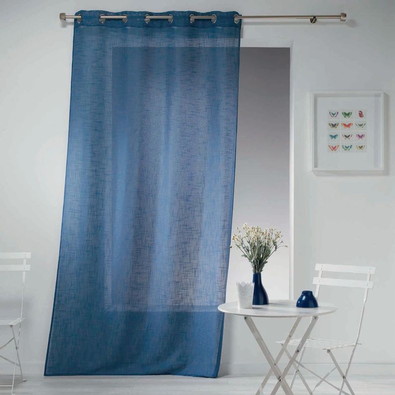 Cortina Velo Glasgow 140X230 Azul       -1