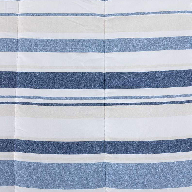 Plumon Rev Estam 2P Rayas Azul- Beige-4