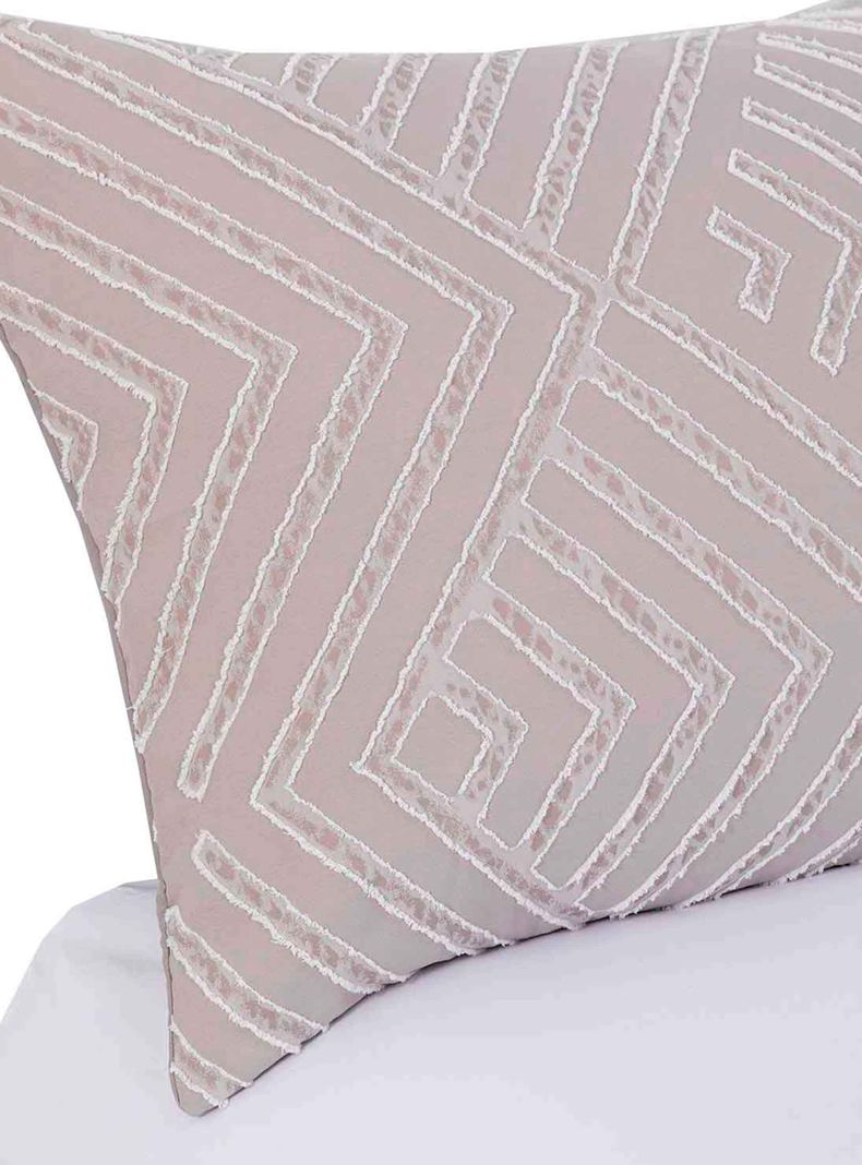 Plumon Jacquard Super King Flechas Gris-3