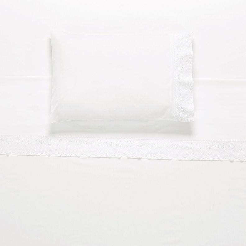 Juego Sabana Broderie Alicante 1.5 P Blanco-3