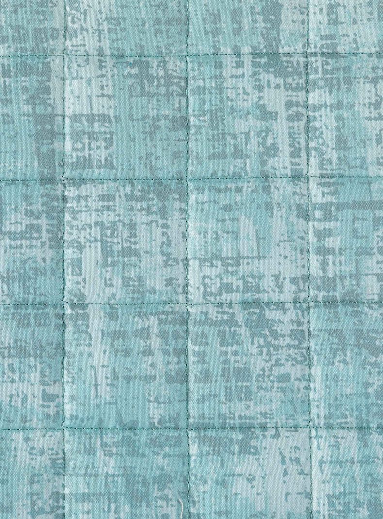 Quilt Reversible Textura King Verde-3