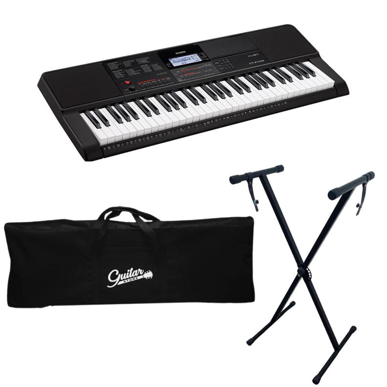Pack Teclado Casio CT-X700 + Atril + Funda-0