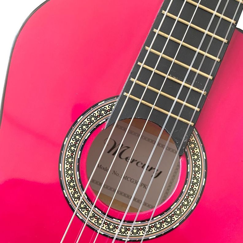 Guitarra Clásica Niño 30" MCG30 Rosada-5