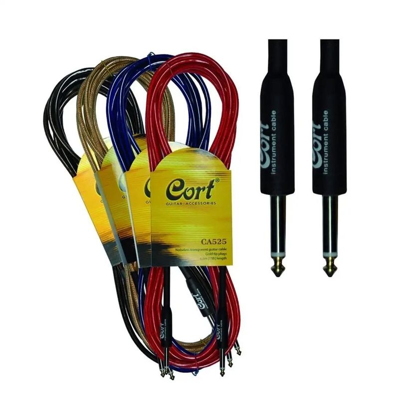 CA525RED Cable Guitarra 5Mt Rojo, Cort -1