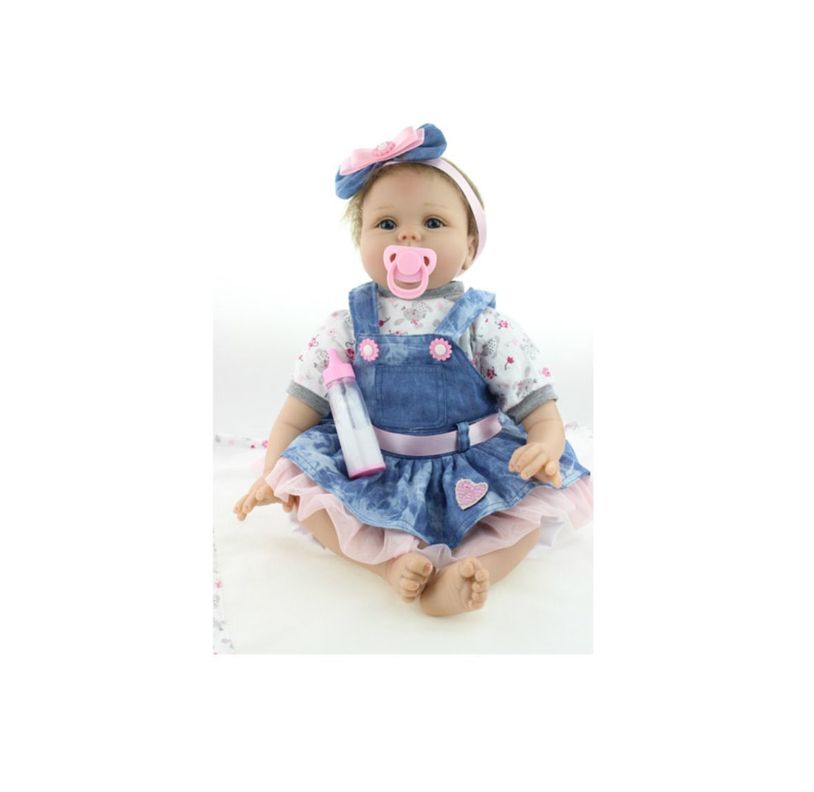 Muñeca Bebé Reborn Realista 55 cm-1