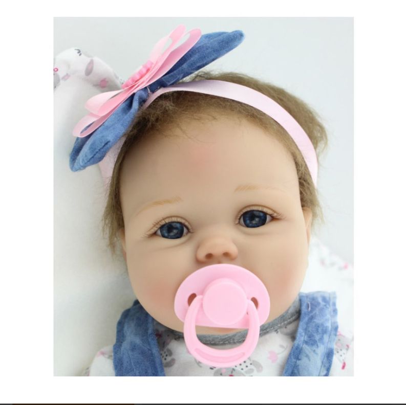 Muñeca Bebé Reborn Realista 55 cm-3