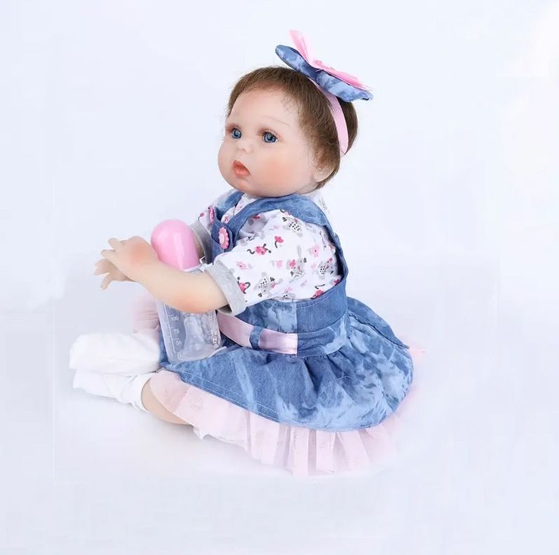 Muñeca Bebé Reborn Realista 55 cm-4