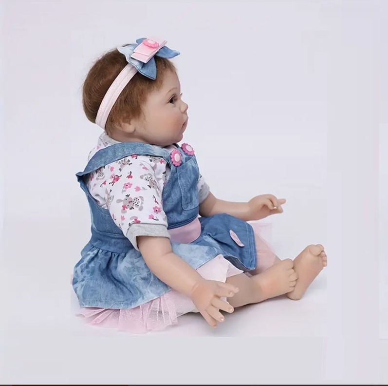 Muñeca Bebé Reborn Realista 55 cm-5