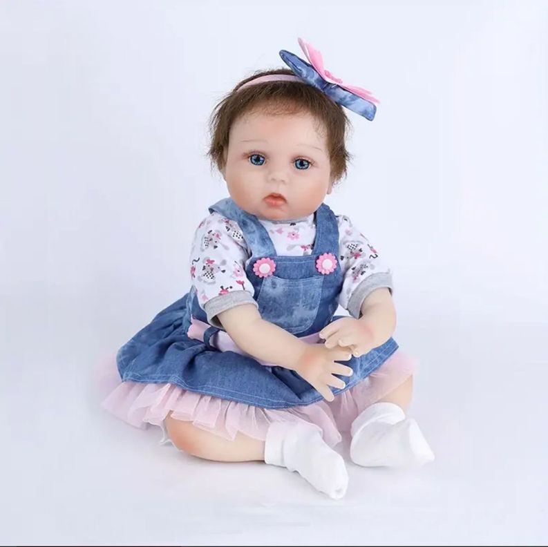 Muñeca Bebé Reborn Realista 55 cm-6