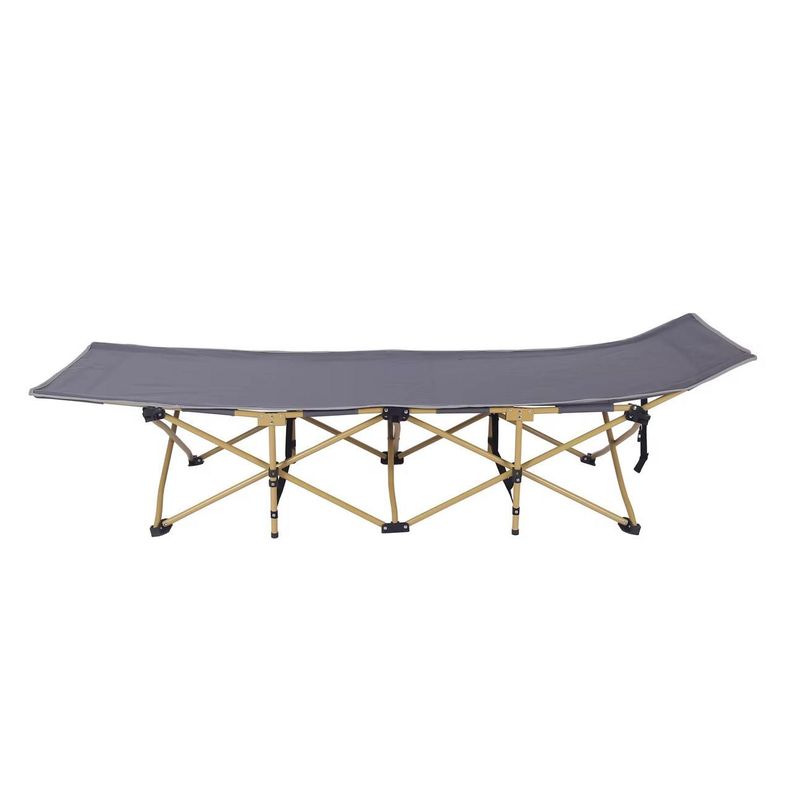 Cama de Camping Plegable Catre de Campaña Incluye Bolso-7