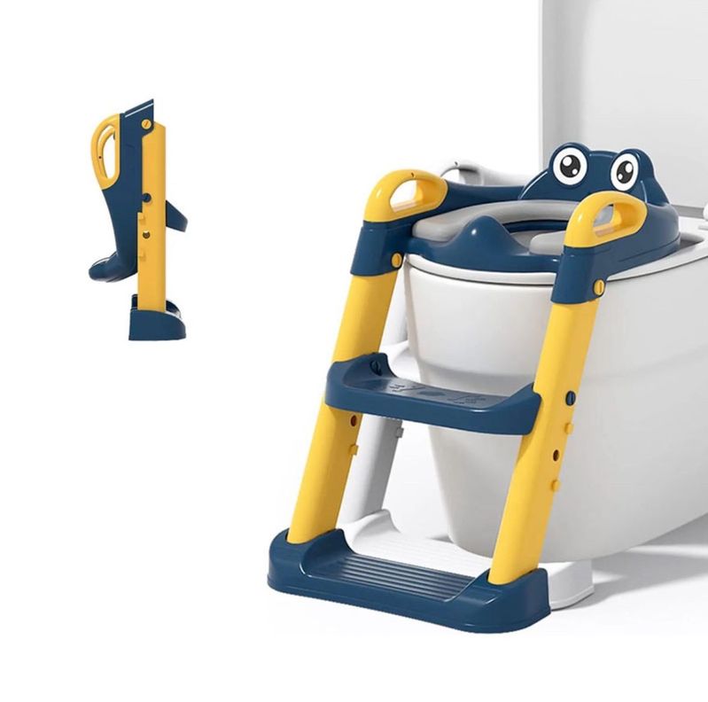 Baño De Entrenamiento Asiento Escalera Plegable Para Niños-0