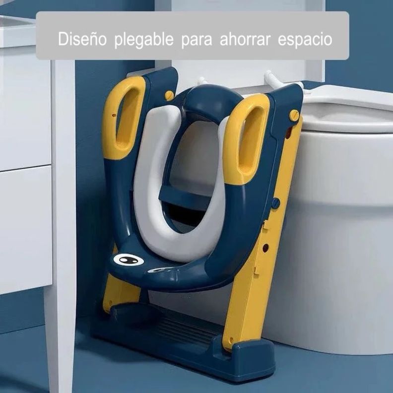 Baño De Entrenamiento Asiento Escalera Plegable Para Niños-4