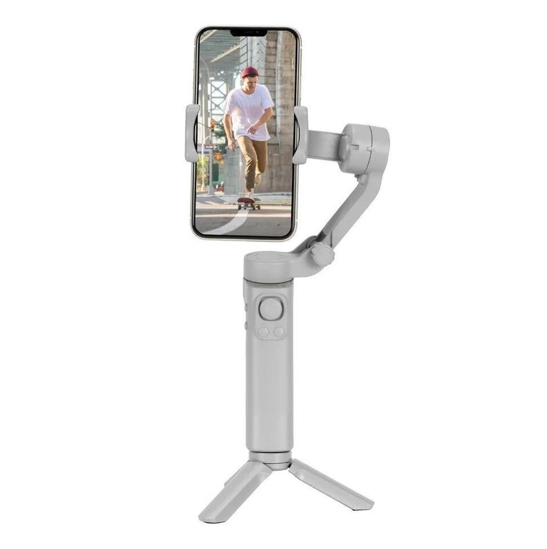 Estabilizador Celular Cámara de Acción Plegable 3 Ejes Gimbal Trípode-1