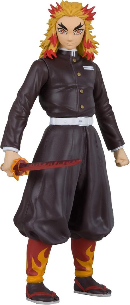 Figura Demon Slayer 13 Cm - Kyojuro Rengoku-1